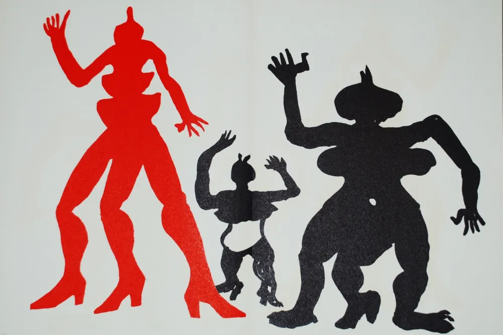 Lithograph Calder - DLM 212