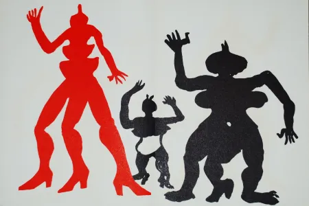 Lithograph Calder - DLM 212