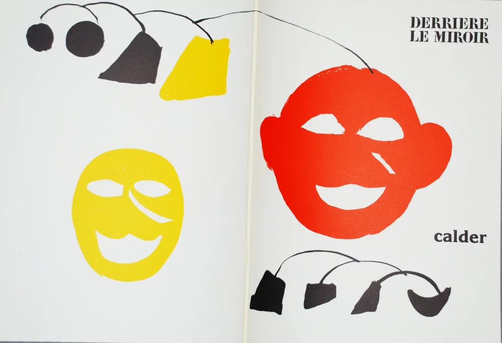 Lithograph Calder - DLM 221
