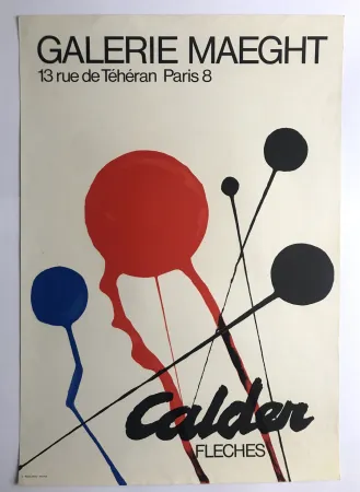 Poster Calder - Galerie Maeght