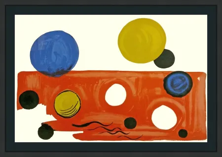 Lithograph Calder - LANDSCAPE