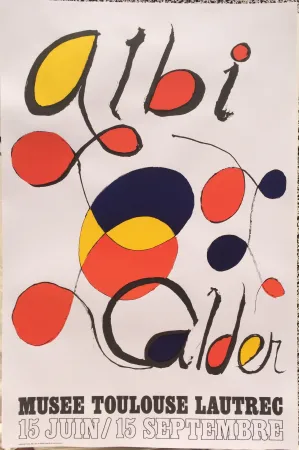 Poster Calder - Musée Toulouse Lautrec, Albi