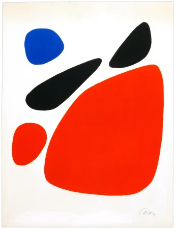 Lithograph Calder - Sans titre