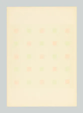 Screenprint Calderara - Composizione