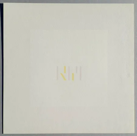 Screenprint Calderara - Composizione ritmata