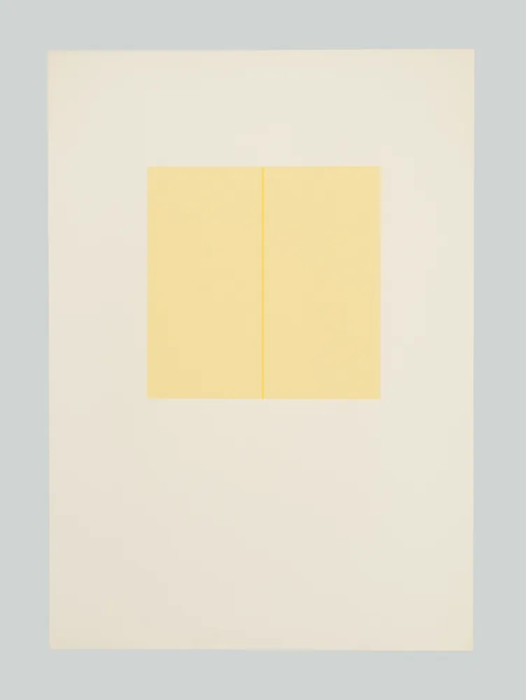 Screenprint Calderara - E poi (Tav. 1)