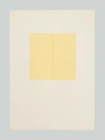 Screenprint Calderara - E poi (Tav. 1)