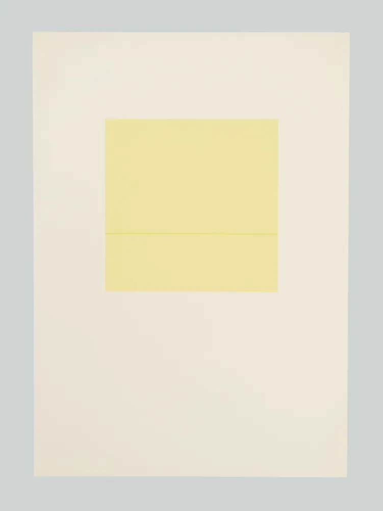 Screenprint Calderara - E poi (Tav. F)