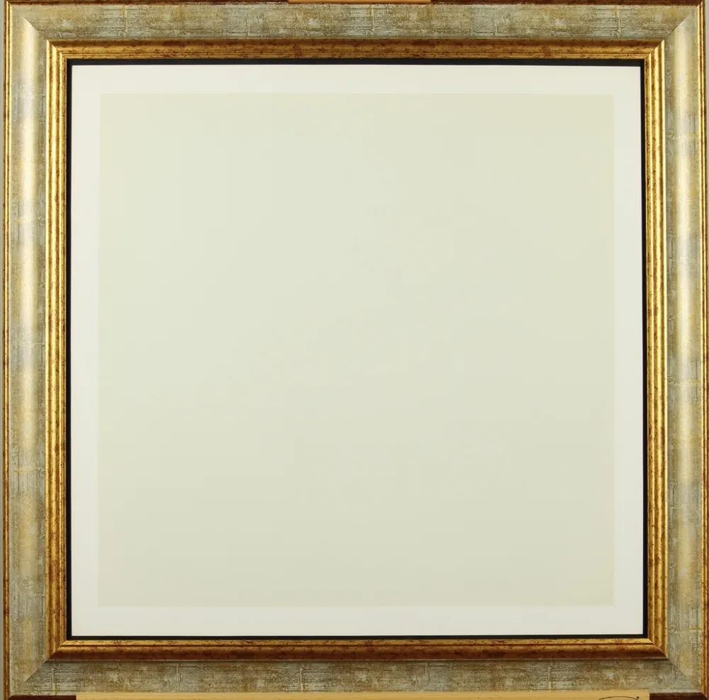 Screenprint Calderara - Green monochrome