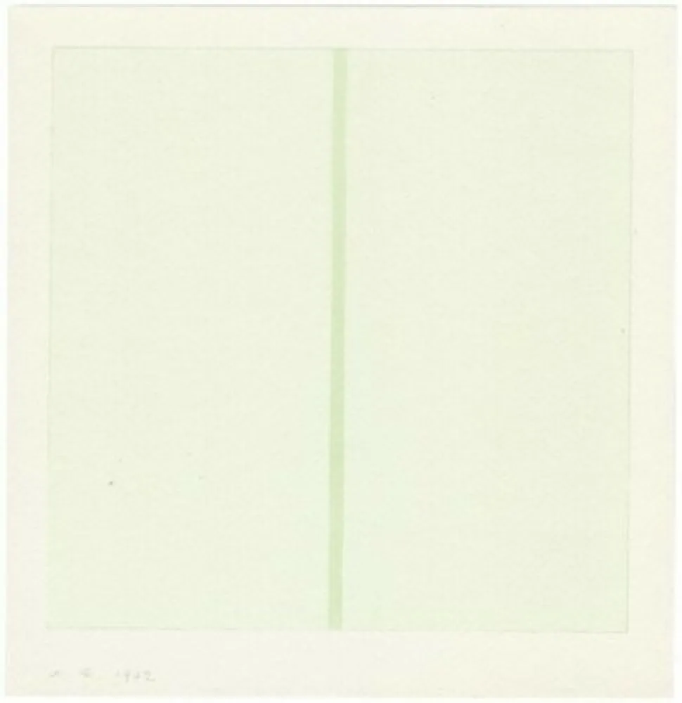 Screenprint Calderara - Lens Fine Art - Tav. 1