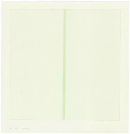 Screenprint Calderara - Lens Fine Art - Tav. 1