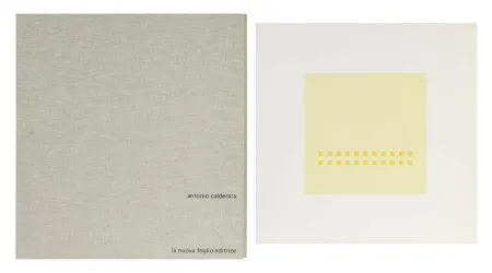 Screenprint Calderara - Luce spazio immagine (Cartella di 8 serigrafie)