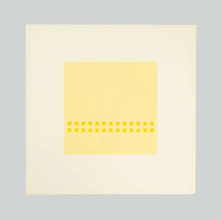 Screenprint Calderara - Luce spazio immagine (Tav. 8)