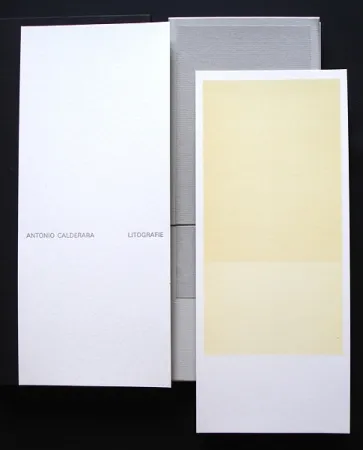 Illustrated Book Calderara - Misura Colore Luce