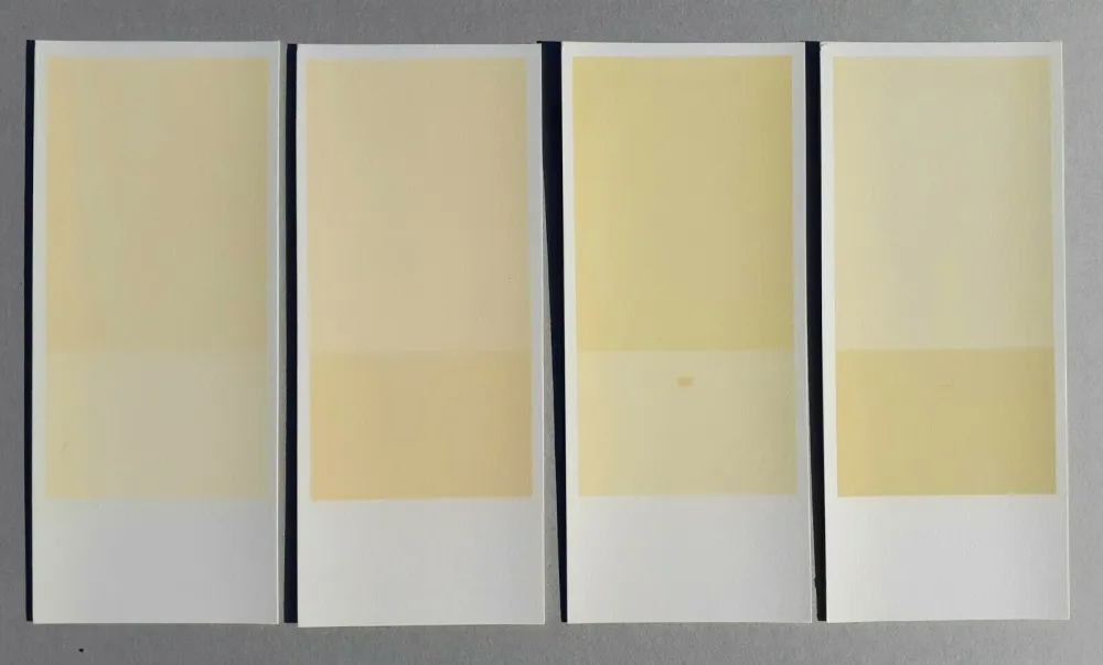 Lithograph Calderara - Misura, luce, colore