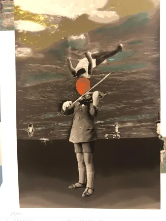 Screenprint Calvo - Infancia