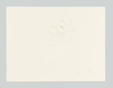 Lithograph Calzolari - Senza titolo