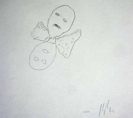 Lithograph Calzolari - Senza titolo