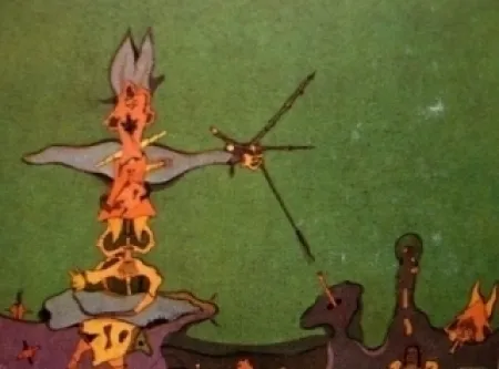 Lithograph Camacho  - Cenizas 10