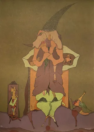 Lithograph Camacho  - Cenizas