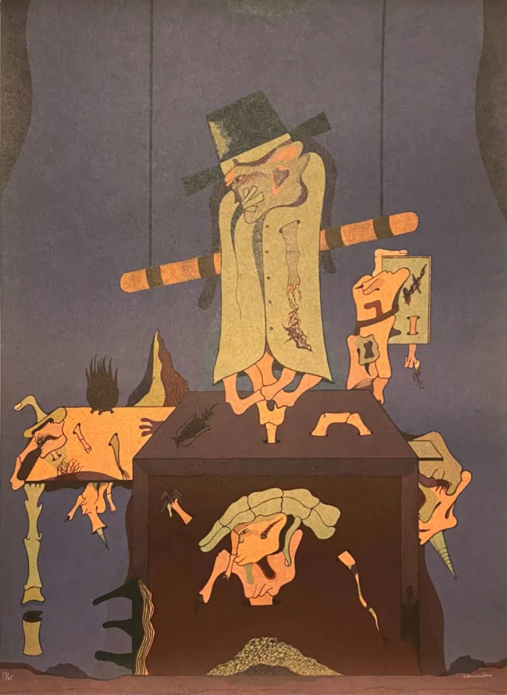 Lithograph Camacho  - Cenizas