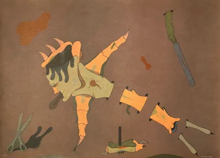 Lithograph Camacho  - Cenizas