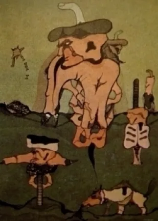 Lithograph Camacho  - Cezinas 1