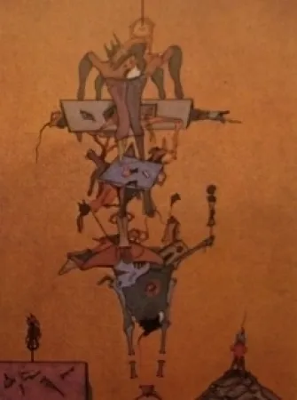 Lithograph Camacho  - Cezinas 2