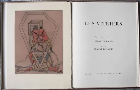 Etching And Aquatint Camacho  - Les Vitriers