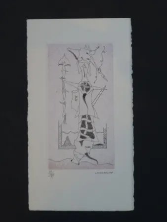 Etching Camacho  - Sans  titre 