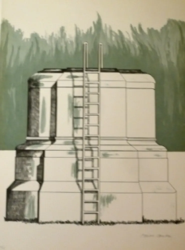 Lithograph Campeny - THE ASCENT