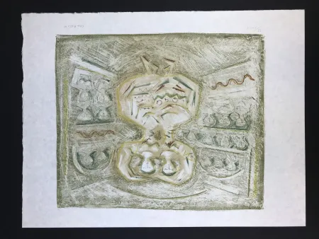 Lithograph Campigli - Danzatrici