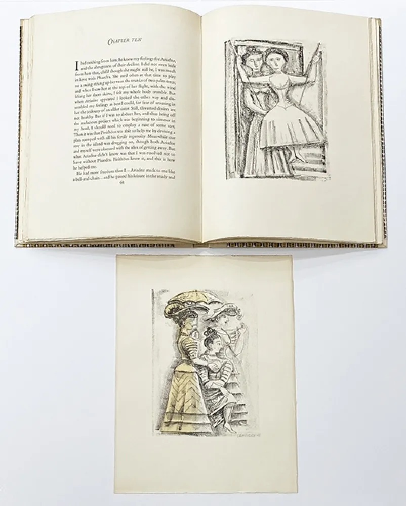 Illustrated Book Campigli - Theseus