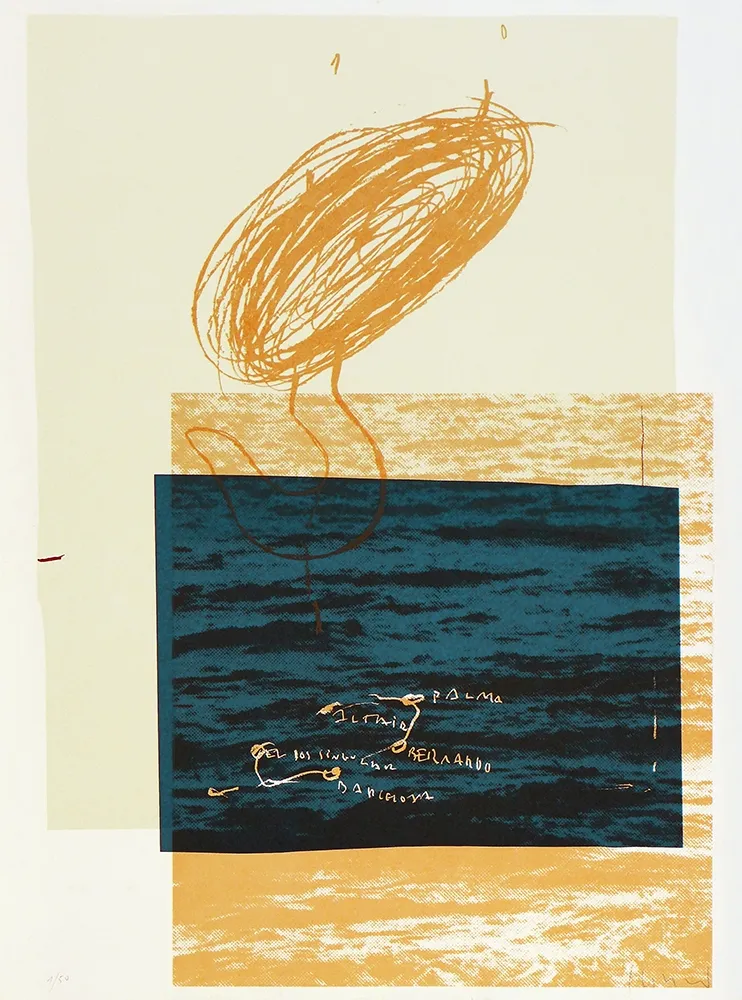 Screenprint Cano - D'aigua la Idea