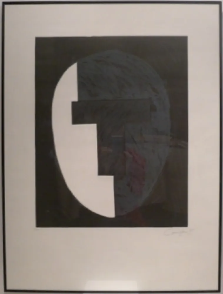 Aquatint Canogar - Homenaje a Julio González