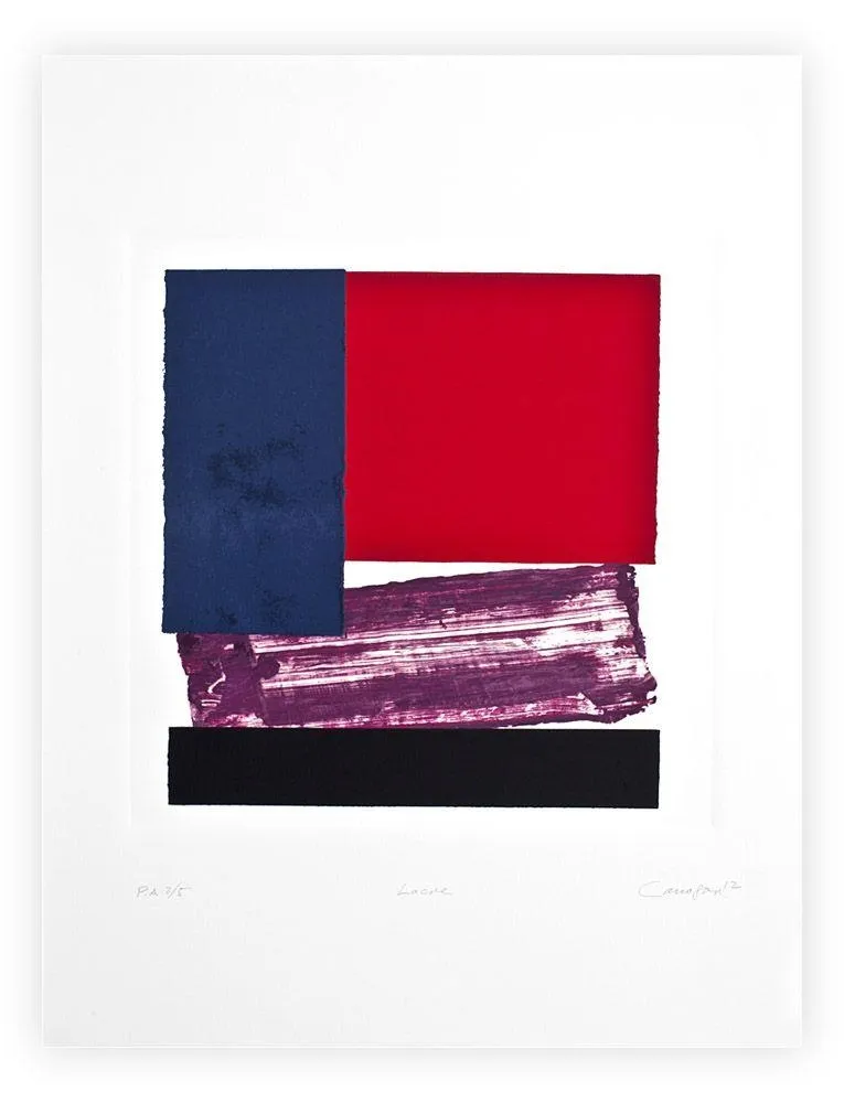 Etching Canogar - Lacre