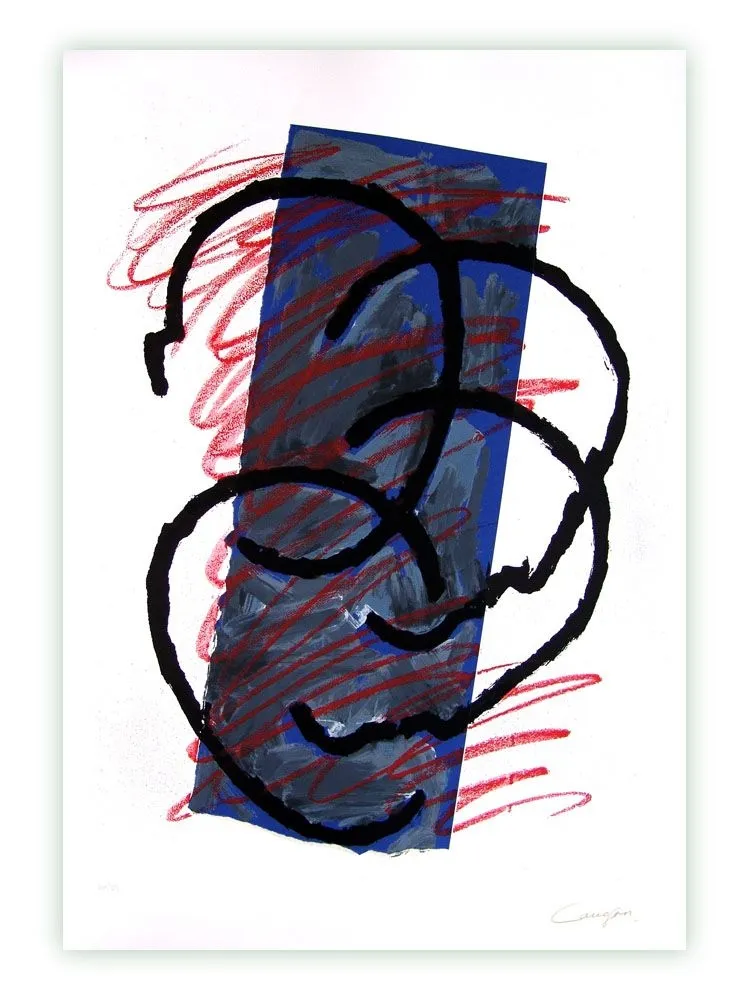 Etching Canogar - Sin título