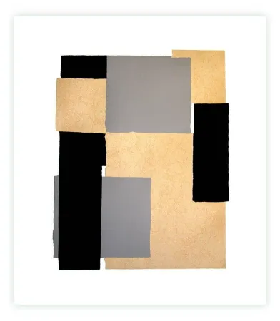 Etching Canogar - Trama III