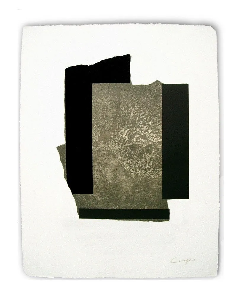 Etching Canogar - Zigurat II