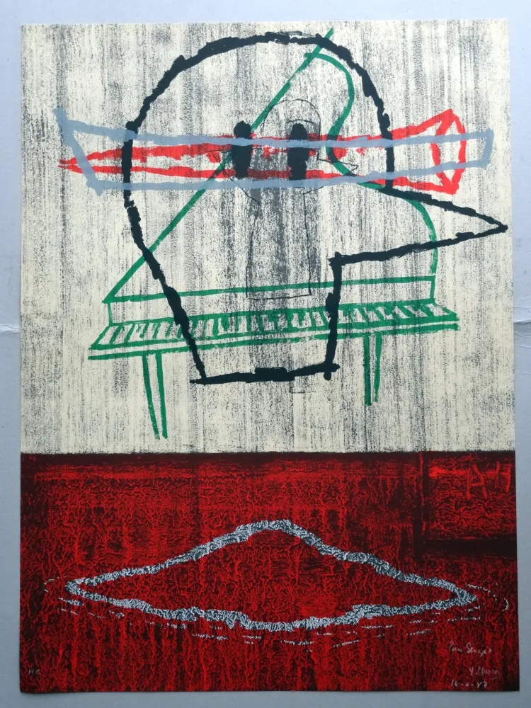 Lithograph Canosa - A.L. Galería Joan Prats