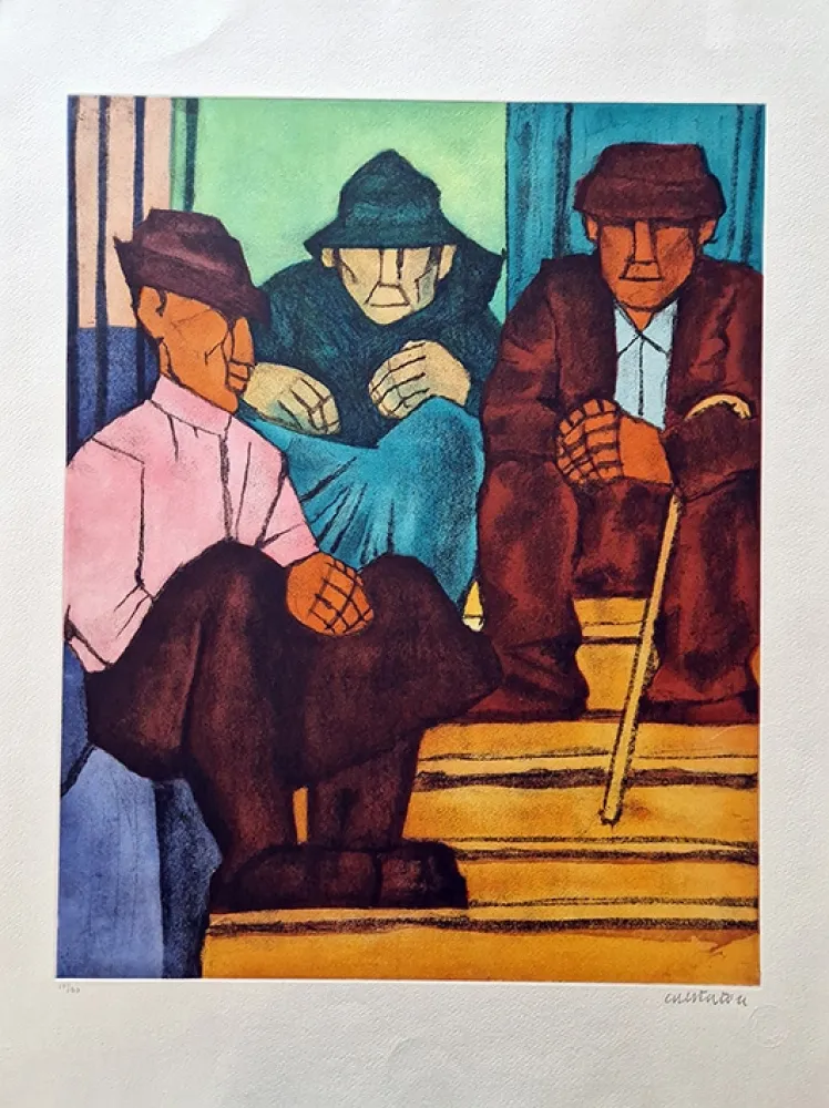 Engraving Cantatore - Gente del sud.