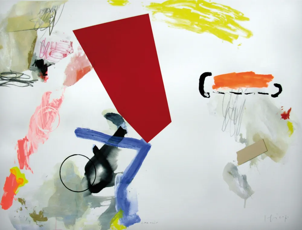 Screenprint Capa - Carmín