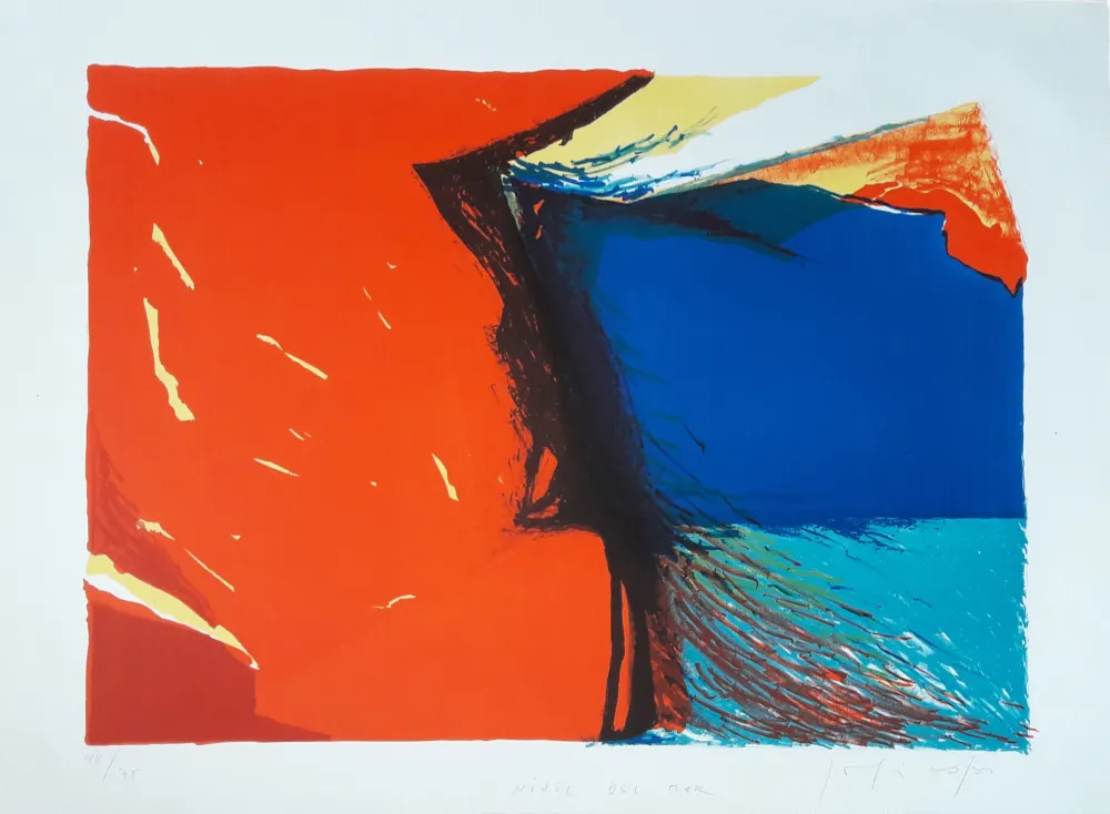 Lithograph Capa - Nivel del mar