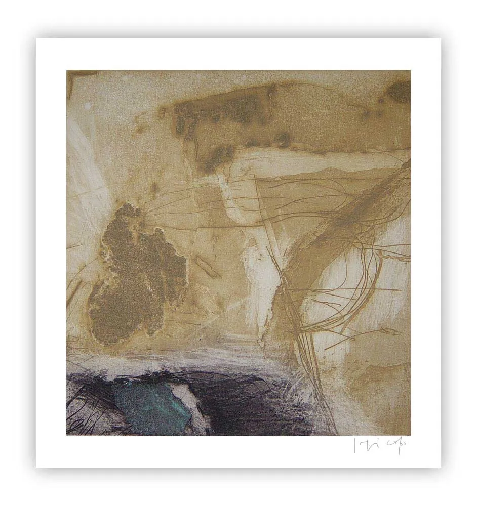 Etching Capa - Ocre-blu (S.G.)