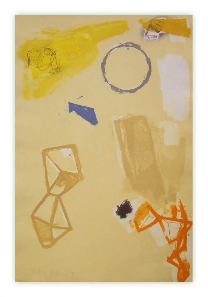 Etching Capa - Ocre (crema)