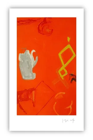 Etching Capa - Vertical red