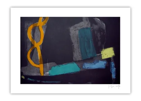 Etching Capa - Yellow ower dark