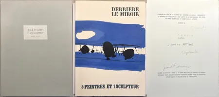 Illustrated Book Capdeville - CINQ PEINTRES ET UN SCULPTEUR. Derrière le Miroir n°150. Tirage de Luxe (Capdeville, Garache, Fromanger) 1965