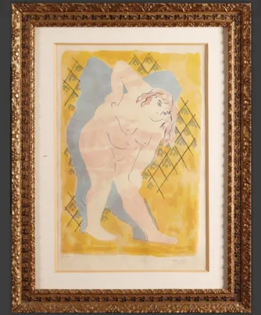 Lithograph Capogrossi - Donne