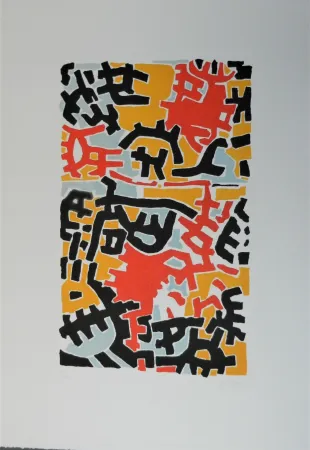 Lithograph Capogrossi - Litografia 71